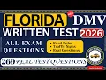 Florida dmv written driving test 2026 Florida dmv permit test 2026 Florida DMV Written Test 2026