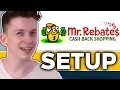 How To Set Up Mr Rebates Setting Up Mr Rebates