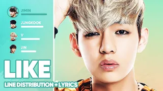 Download BTS - Like 좋아요 (Line Distribution + Lyrics Color Coded) PATREON REQUESTED MP3