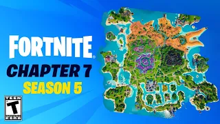Fortnite Chapter 7 Season 5 Map