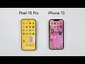 Google Pixel 10 Pro vs iPhone 13 - SPEED TEST