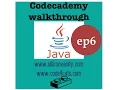 Codecademy Walkthrough JAVA 6 If Statement