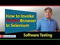 How to Invoke Firefox Browser in Selenium WebDriver