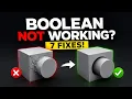 Boolean Not Working in Blender - 7 Common Fixes
