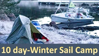10 days Winter Sail Camping – Sailing Norway