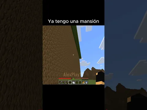 Ya Tengo una Mansión #minecraft #minecraftmemes