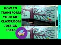 REPAINTED MY ART CLASSROOM How to transform your CLASSROOM TOUR JAMAICAN ART CLASSROOM