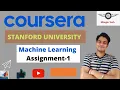 Machine Learning Assignment Stanford University Coursera MATLAB Assignment-1