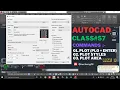 Plot and Plot Styles in AutoCAD Plot Plot Styles Plotting AutoCAD Class 57 AutoCAD Tutorial