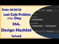 705 Design HashSet III C Leetcode Daily Challenge