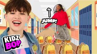 Can You Make It to School in Time? ⏰🎒 | KIDZ BOP Back-to-School Obstacle Course