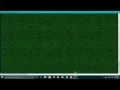 how to make matrix effect using notepad