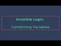 Combining Variables