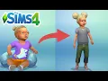 How To Age Up Infant Into Toddler Fast Cheat - The Sims 4