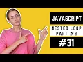 JavaScript Nested Loop Part 2 In Urdu JavaScript Course in Urdu