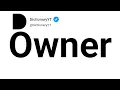 Owner Synonyms Thesaurus Similar Words