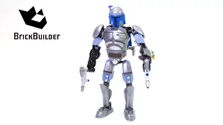 Lego Star Wars 75107 Jango Fett - Lego Speed Build
