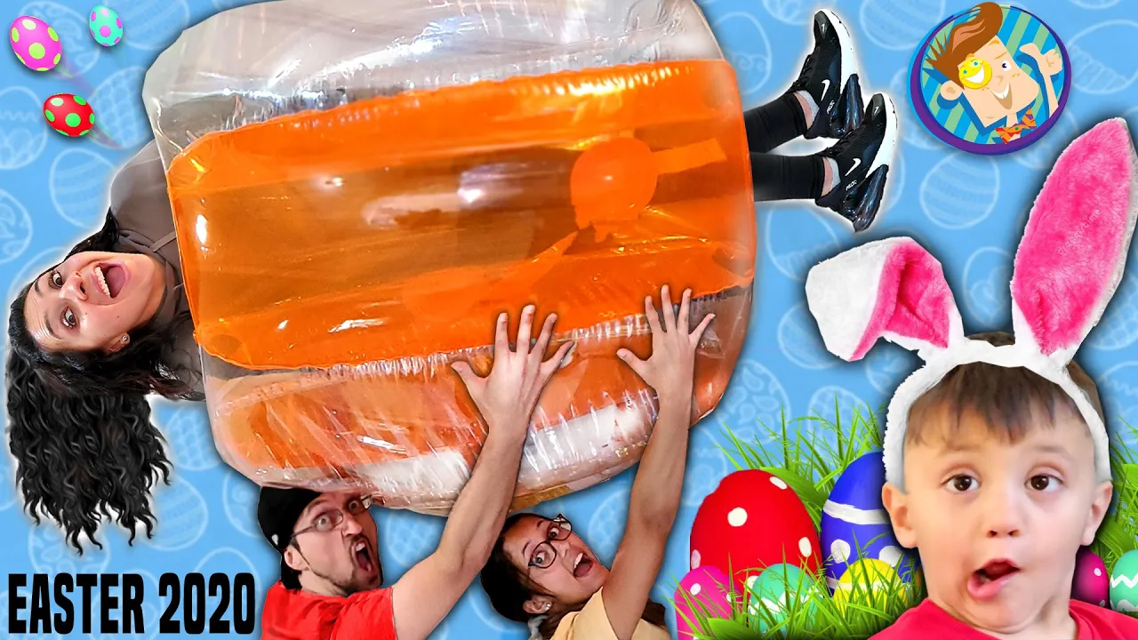 EASTER in a BUBBLE! Social Distancing Fun at Home (FV FAMILY 2020 Holiday Vlog)
