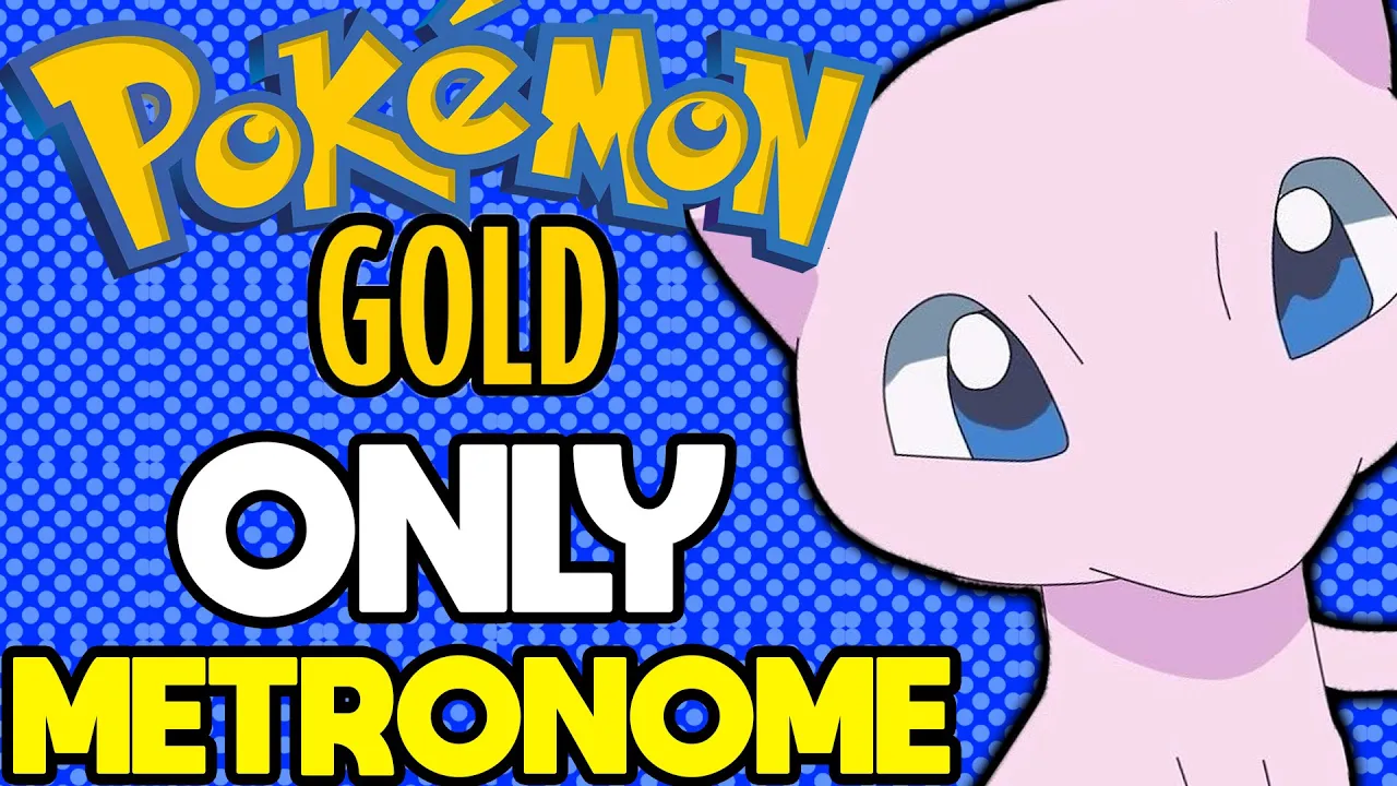 Is it Possible to Beat Pokemon Gold with Only Metronome?