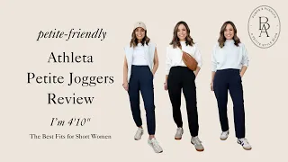 Athleta Petite Joggers Review The Best Fits for Short Women