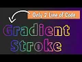 How to Make Gradient Text Stroke With CSS Hindi Tutorial