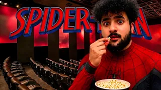 Wife ke bina Spider-Man dekhne gaya... 😅🕷️