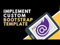 Downloaded Bootstrap Template Implement AdminLTE Theme BCL