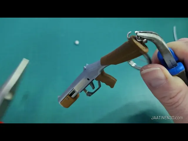 Pump Shotgun Keychain — Functional Blaster Toy video thumbnail