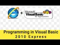 Programming In Visual Basic 2010 Express Class - VIII Hindi Explanation