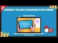 Udemy Paid courses for Free Best Course for python CSS JAVASCRIPT PHP Data Analytics