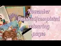 November Colouring Pages 2020