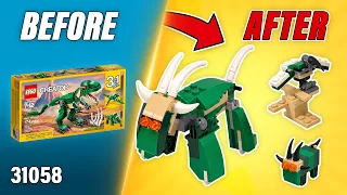 LEGO Creator Mountain Goats and Vulture MOC (121 pcs)[31058] Alternate Build | Tutorial | TBB