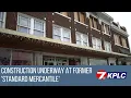 Construction underway at former Standard Mercantile building in DeRidder