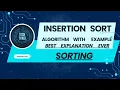 Insertion Sort Algorithm with Example Full Explanation in Hindi