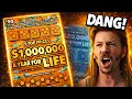 DANG This One Had Me Shook The NEW For Life Scratch Off Tickets - 121 Session