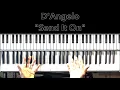 D'Angelo "Send It On" Piano Tutorial
