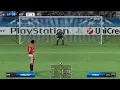 Penalty Goal By Berbatov-PES 10||Manchester United Vs FC Dynamo KYIV PSP Gameplay