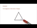 Angles in Equilateral Triangles - Easy Tutorial