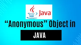 What is Anonymous object in java