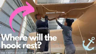 Building the ANCHOR ROLLERS from scratch – Part I – S02 E35 – DIY Catamaran
