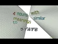 state - 5 nouns similar to state sentence examples
