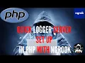 Quick Logger Server set up in PHP with ngrook