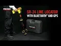 RIDGID SeeTech SR-24 Line Locator with Bluetooth and GPS Features