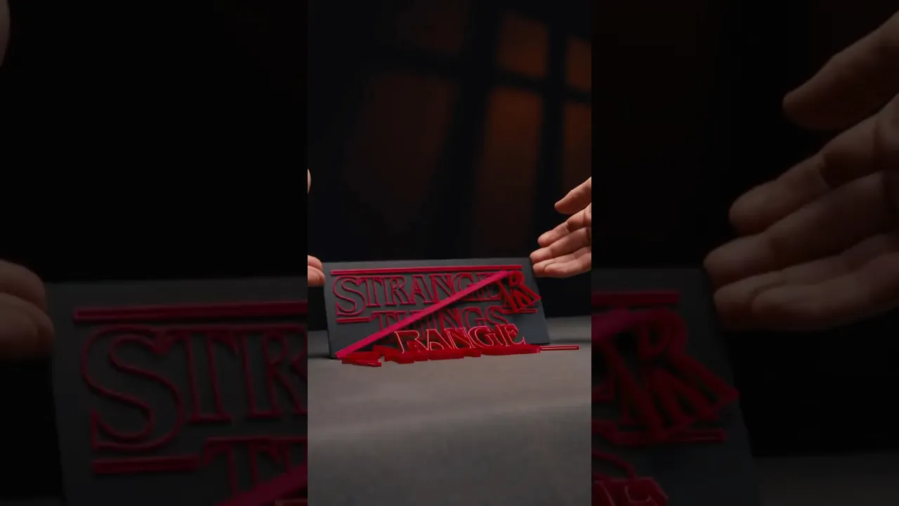 Stranger Things Plate.3mf video thumbnail