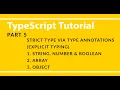 Part 5 - TypeScript