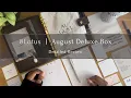 8Lotus August 2025 Deluxe Box Detailed Review The Planner Aisle