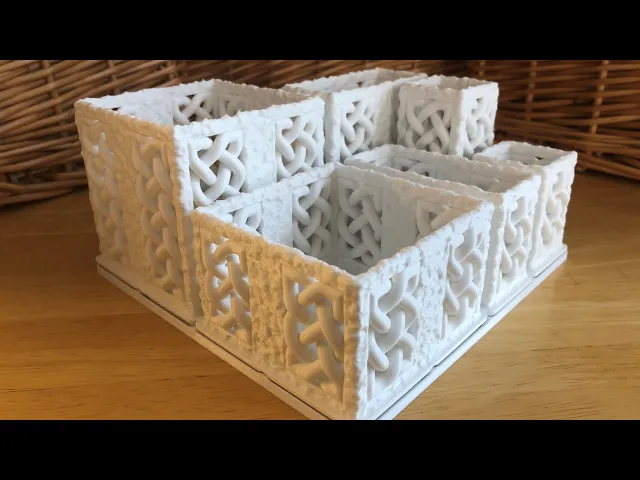 Celtic Knot Gridfinity Bin 1x2 Standard video thumbnail
