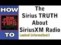 The Sirius TRUTH about SiriusXM Radio How To JoeteckTips