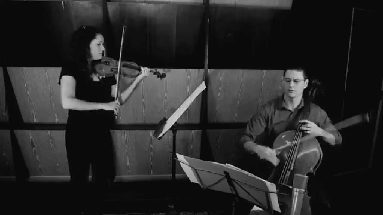 Villa-Lobos - Choros Bis para violino e violoncelo (I - Moderé)