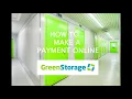 Pay Your Bill Online Setting Up Automatic Payments Green Storage How-To